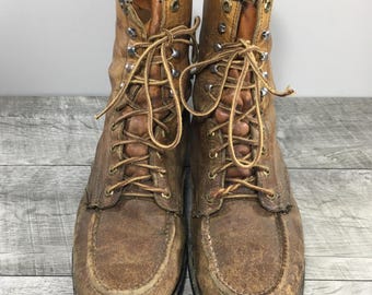 Vintage Wolverine Sport Upland Work Mens Hunting Brown  display picture 3