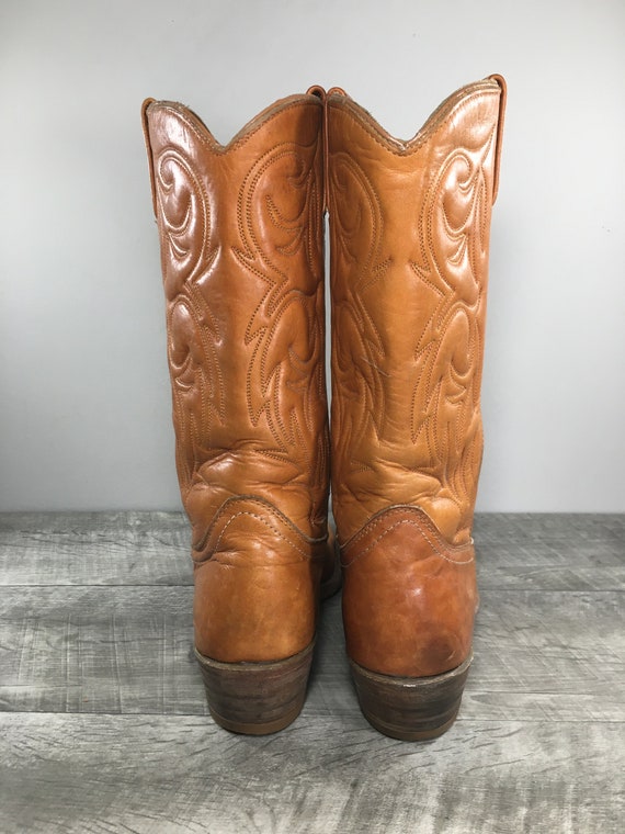Vintage Berman’s Men’s Cowboy Western Leather Bik… - image 6