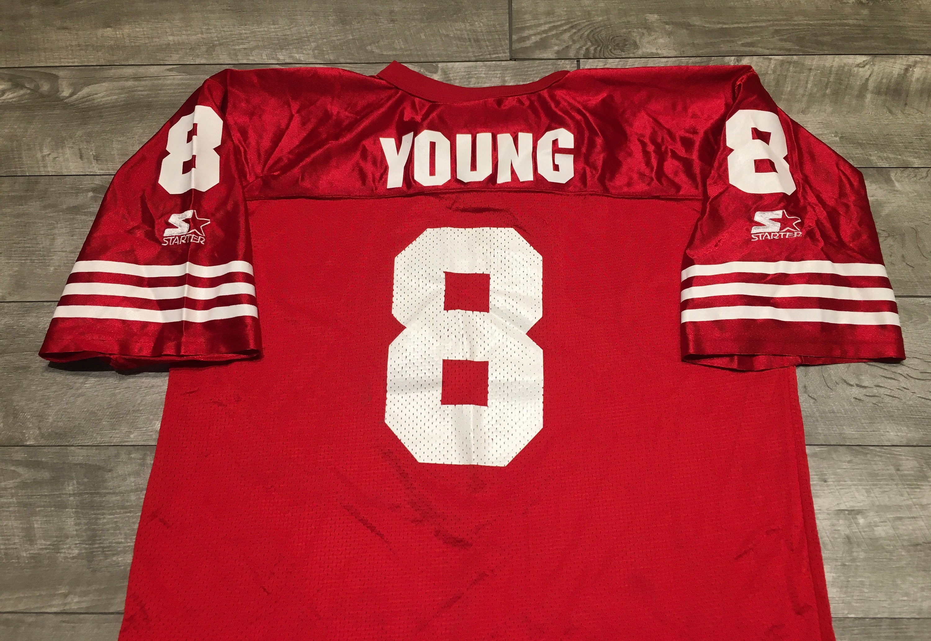 Vintage Starter San Francisco 49ers Steve Young Football