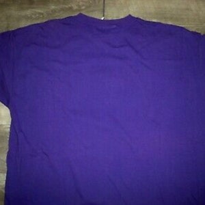 Vintage 1990s Winnie The Pooh HUGE Purple Print T Shirt Tee Adult Size XL Xlarge image 6