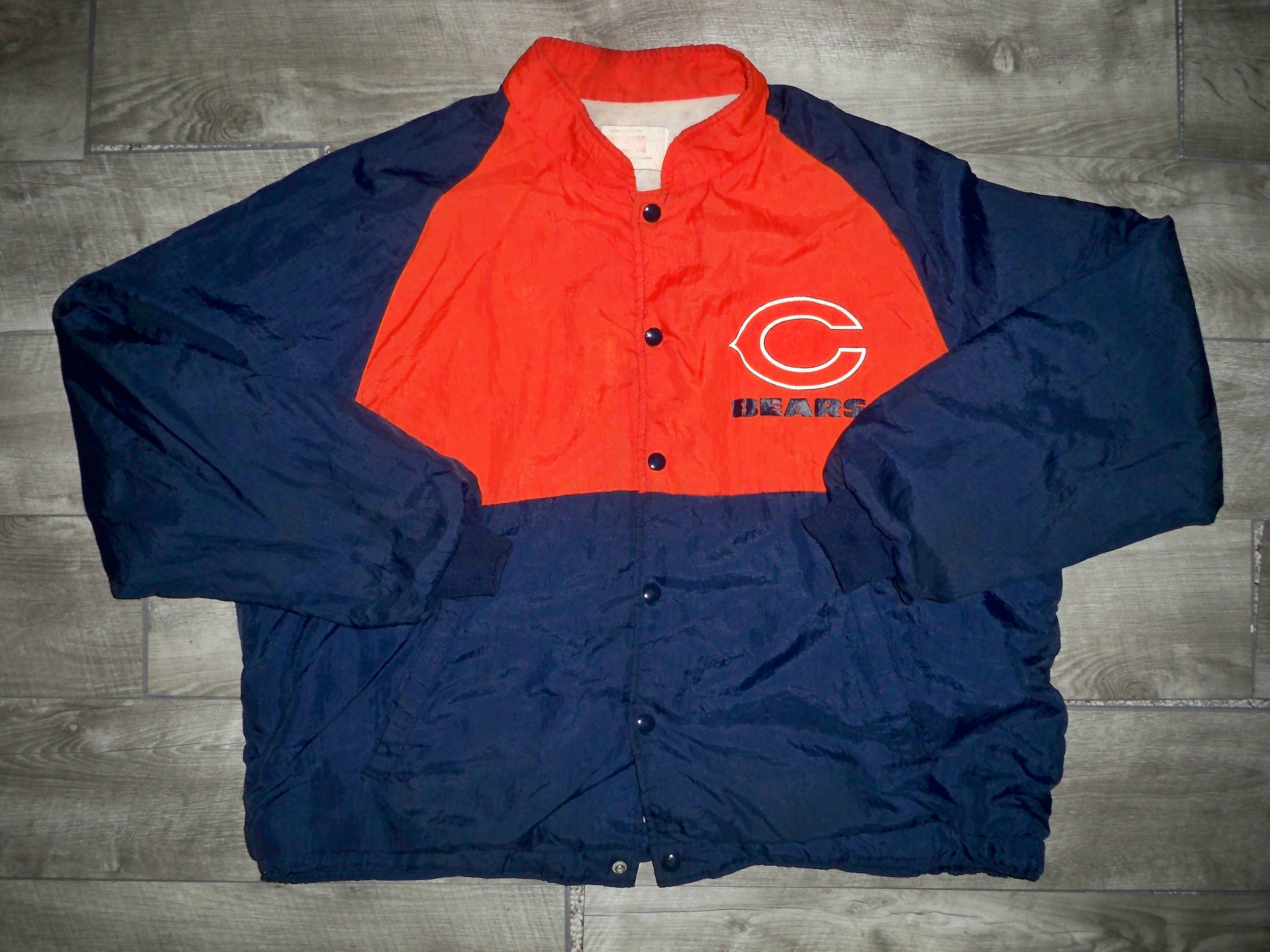 Vintage Chicago Bears Navy \u0026 Orange NFL 