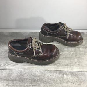 Dr Marten Leather Oxford UK 6 Mens US 7 Womens US 8 Shoes Gray Lace Up England Dr. Martens | Shoes | Vintage Dr Martens Shoe 8349 Made In  main image 3