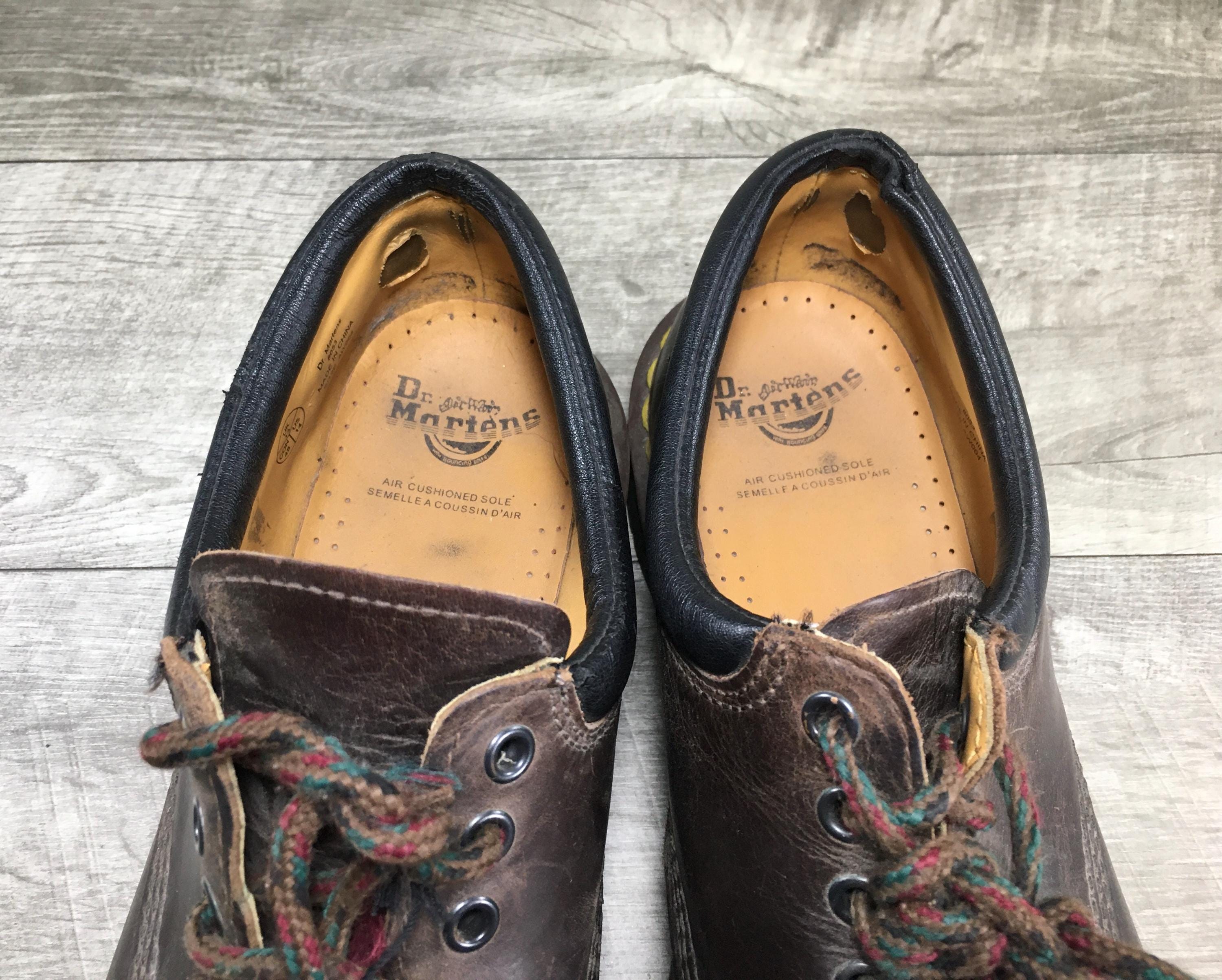 Docs Dr. Martens 8053 Arc Crazy Horse Brown Leather Platform