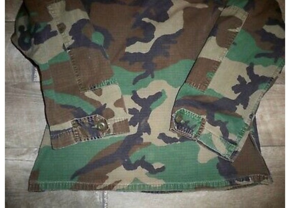 1990's Vintage US Army Woodland Hot Weather Camo … - image 9
