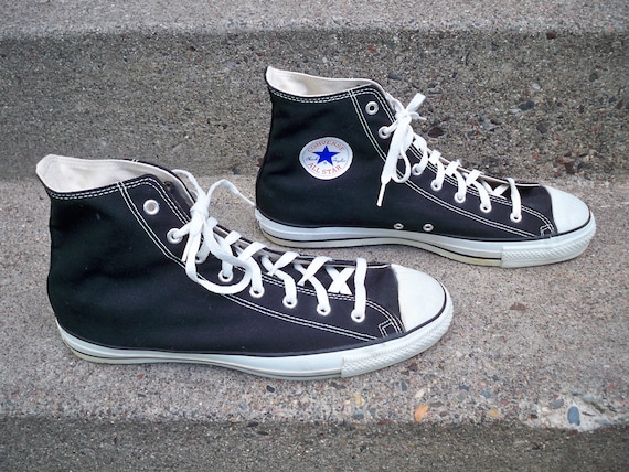 black converse size 10