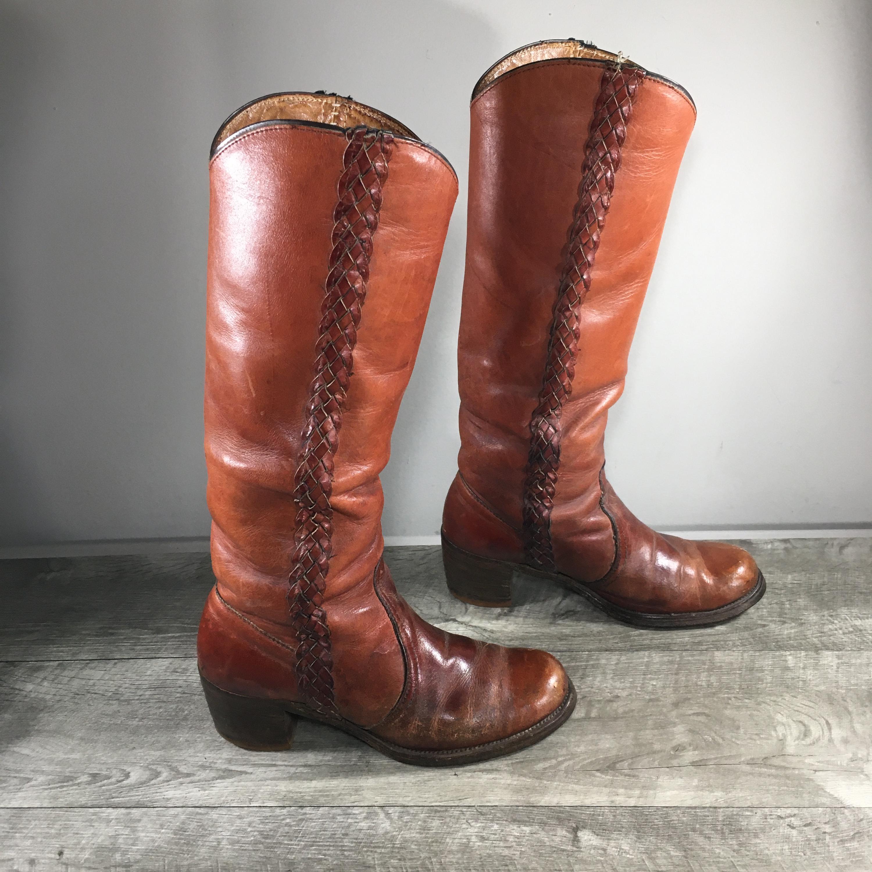 Vintage Frye Boots - Etsy Canada