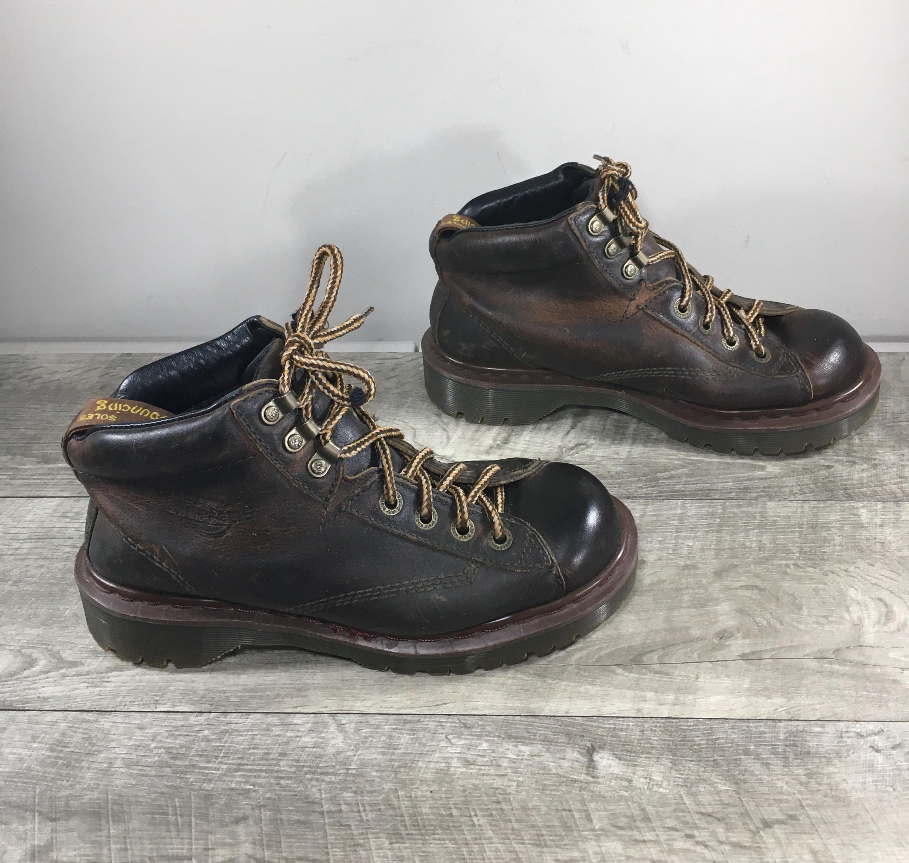 Dr. Martens Air Wair Mens 8287 Doc Vintage Chunky Grizzly Leather Combat Boots 7 Dr. Martens Air Wair Men 8287 Doc Chunky Grizzly Leather  main image 2