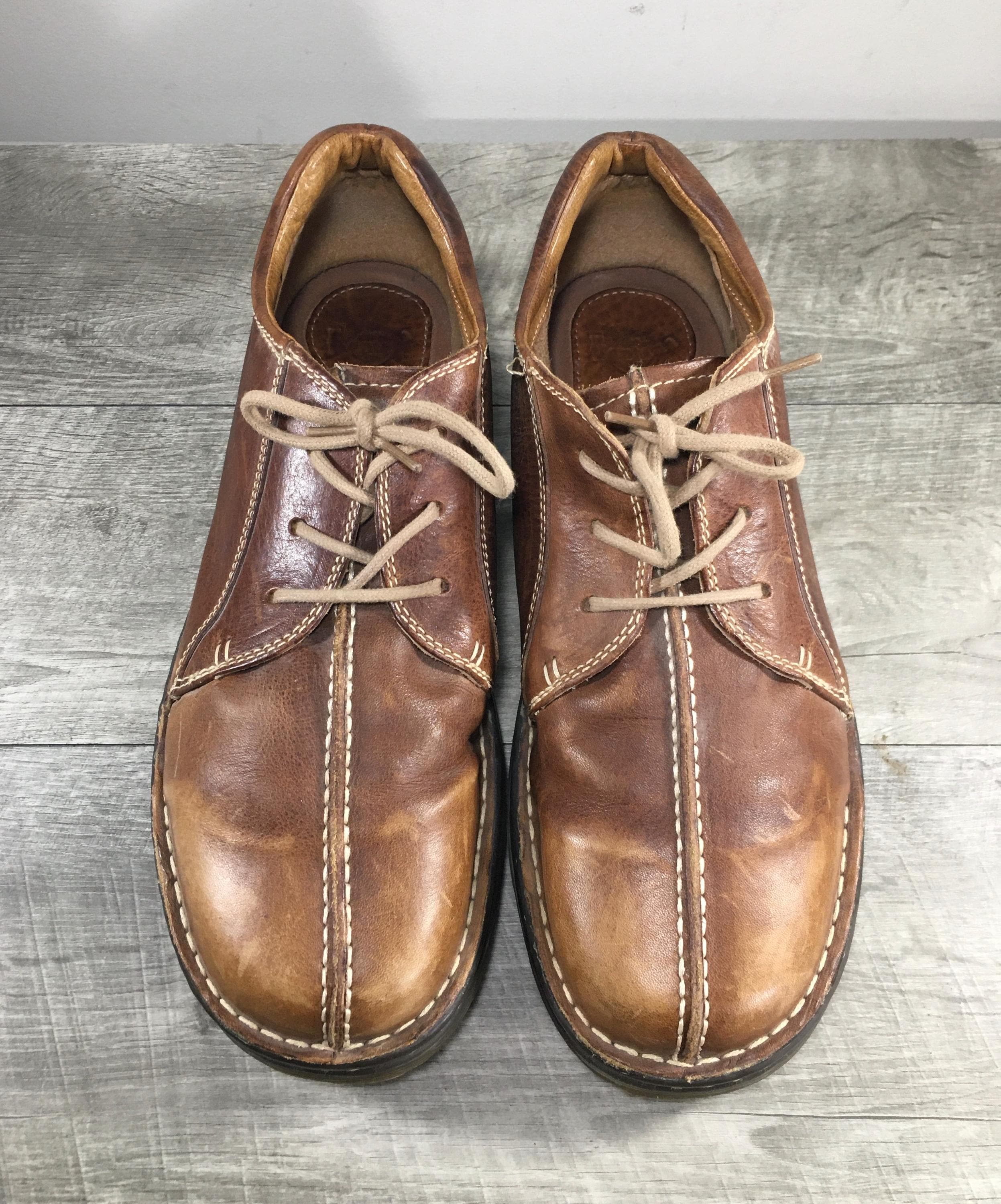 Doc Marten Ripley Brown Leather Chunky Sole Lace Up Comfort Oxfords Dr Doc Martens Ripley Split Toe 3 Eye Oxford | Mercari main image 3