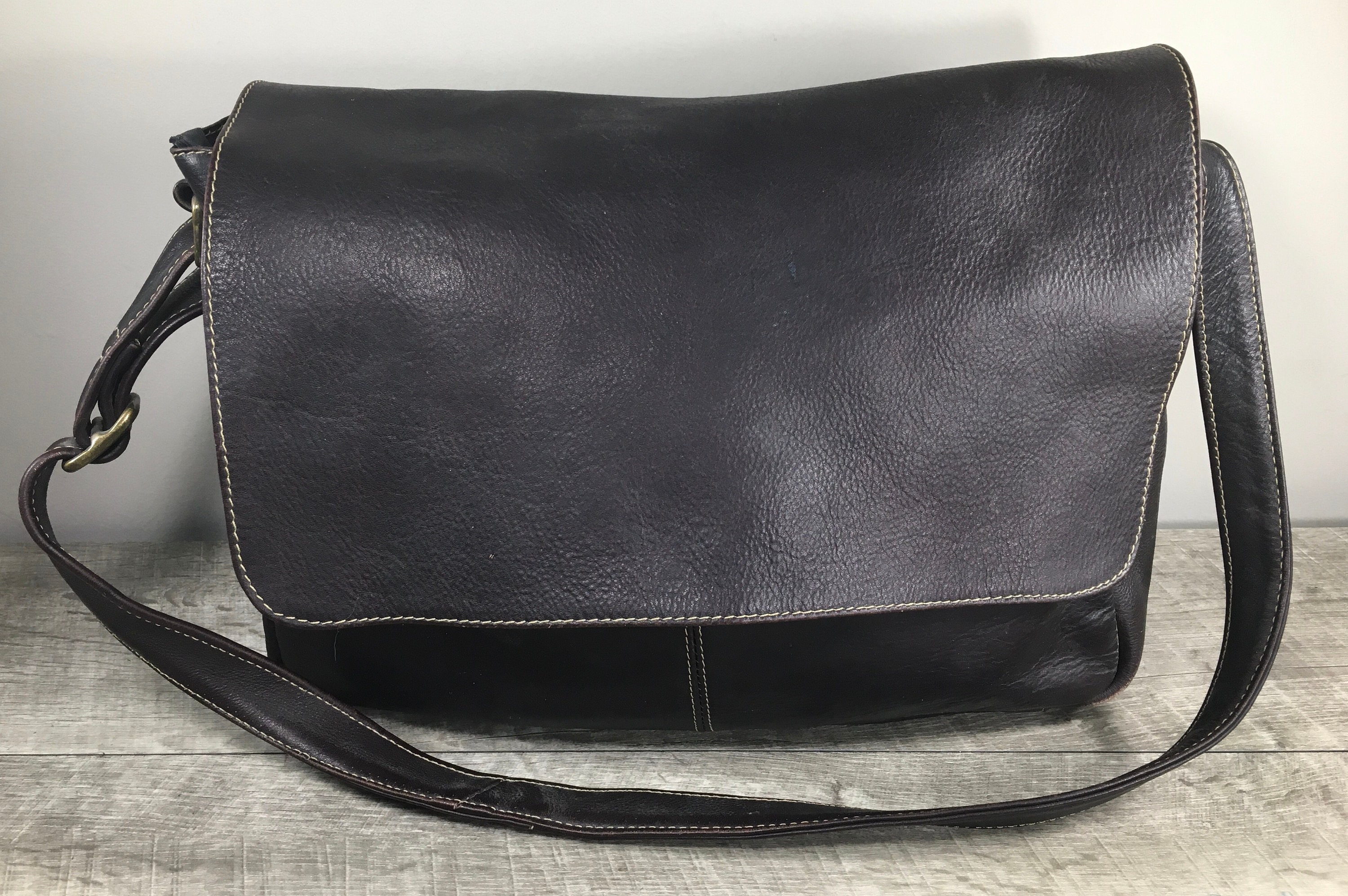 バッグ 90s Colombia messenger bag バッグ 90s Colombia messenger bag Columbia Leather Messenger
