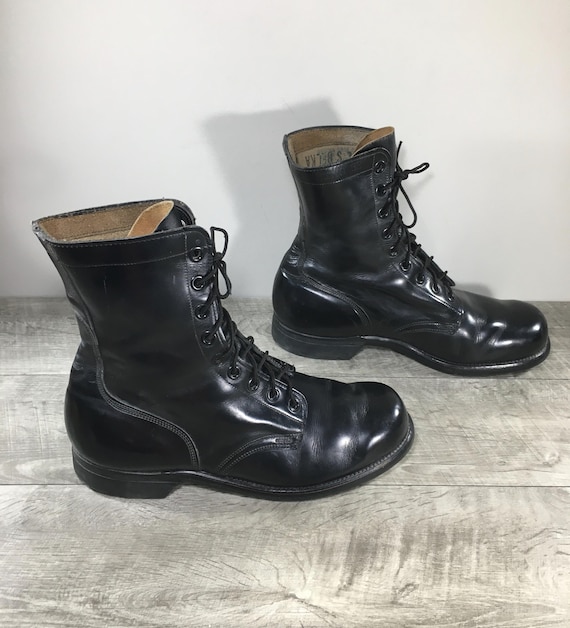 Vintage Vietnam Era Combat Boots 1966 USGI RARE USMC Army Leather Size 11 Wide Made in Usa Etsy Canada