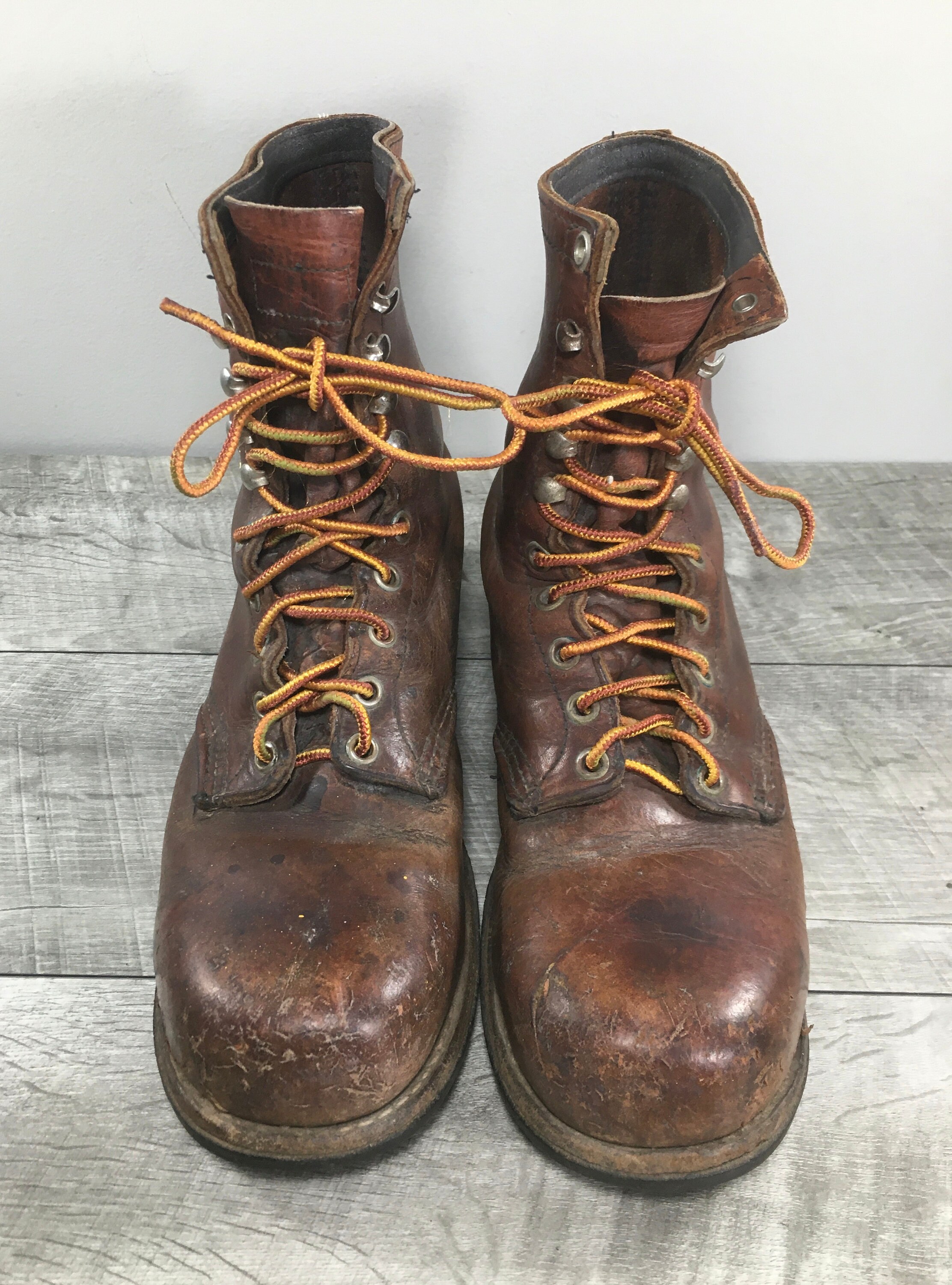 Bottes Red Wing 1945 Clapton Classics - Cuir Marron Vintage US 10 D - Neuf Avec Défauts