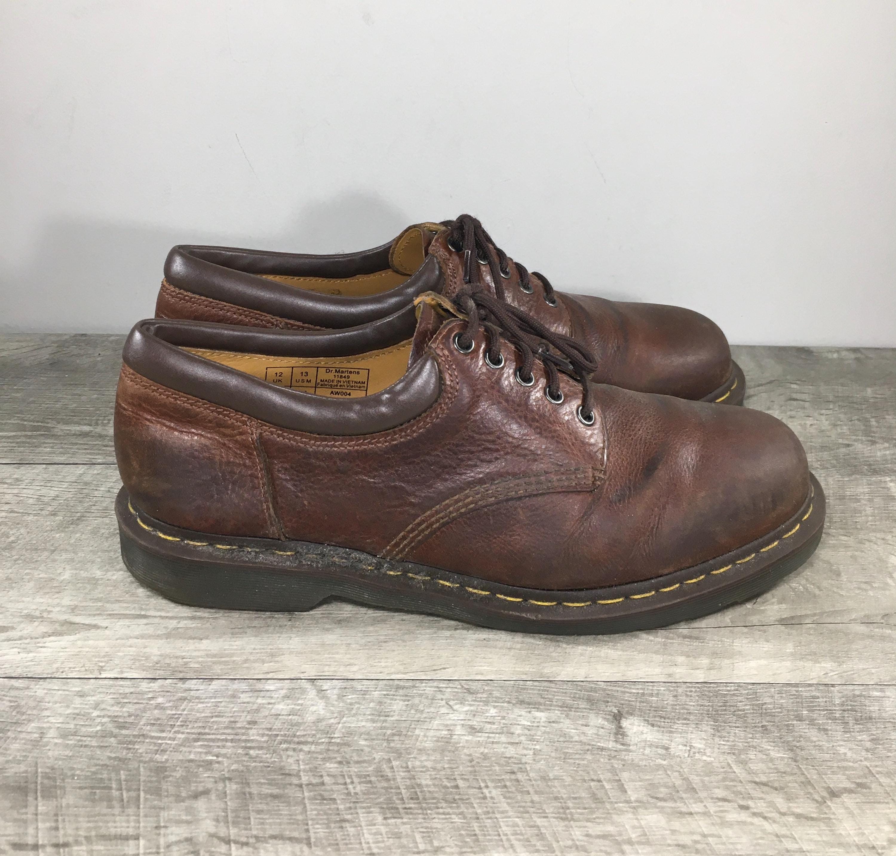 Vintage Dr. Martens Brown Leather Shoes – Men’s Size 13 Vintage Dr. Martens Doc Men main image 2