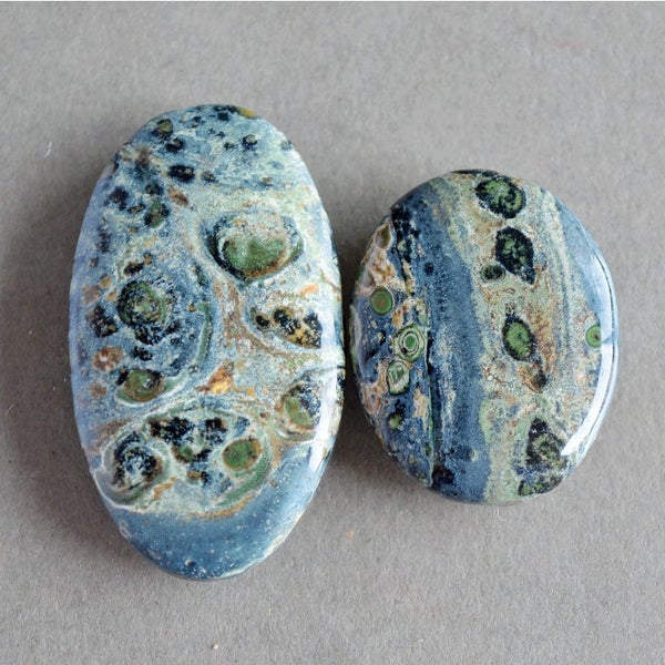 2 Pcs Kambaba Jasper Cabochon Gemstone,Jewelry Making Genuine Handmade Gemstone,Beautiful Gemstone#1366