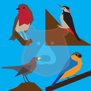 Birds FPP Collection (Foundation Paper Piecing)