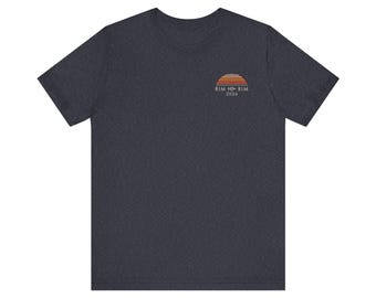 Grand Canyon Rim to Rim Hike T-Shirt: Unisex Cotton Tee