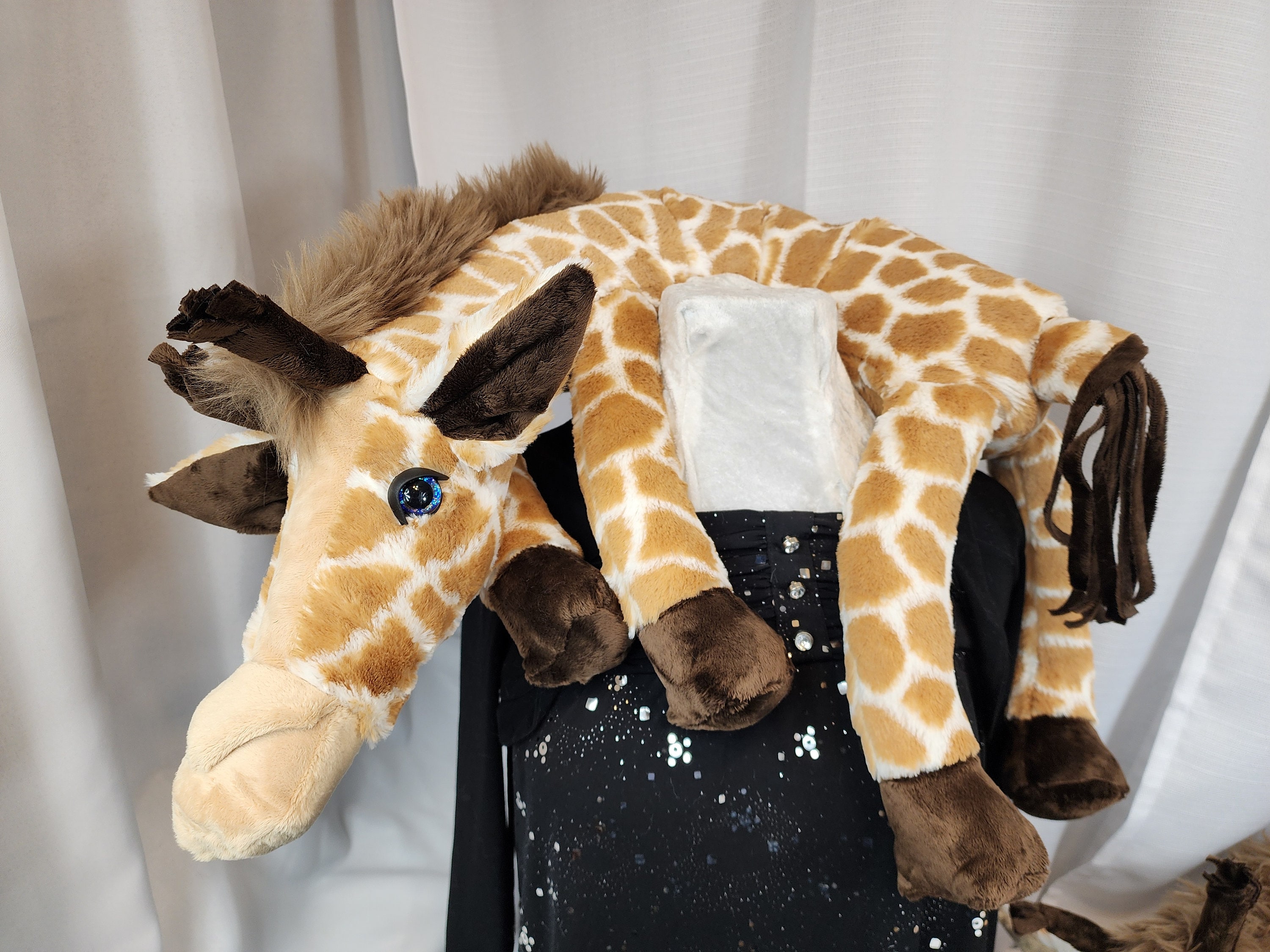 Auckland Zoo 7ft Giraffe Stuffed Animal Giraffe Plush Pillow