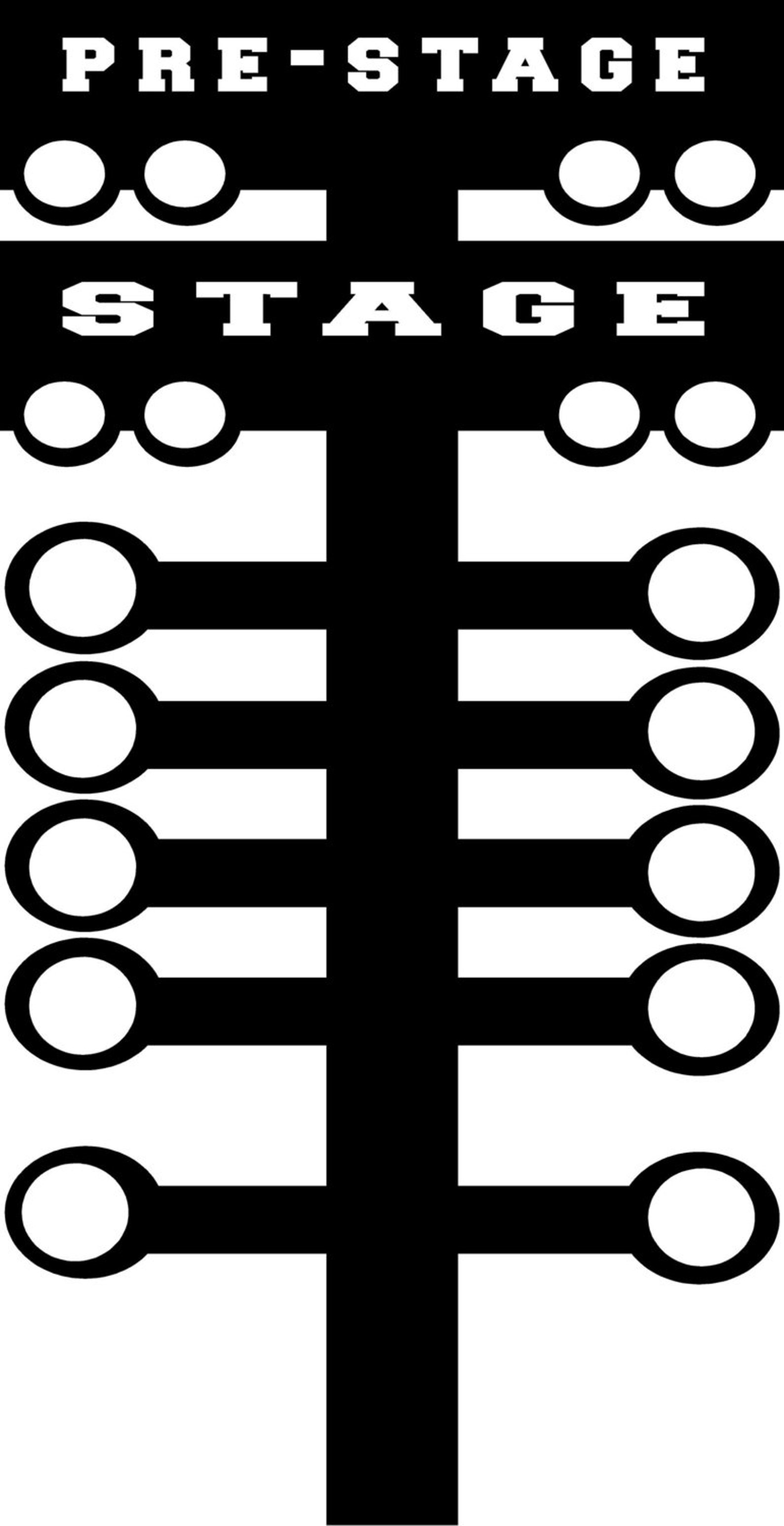 Drag Racing Strip Christmas Tree Lights Wall Decal Art Show Etsy