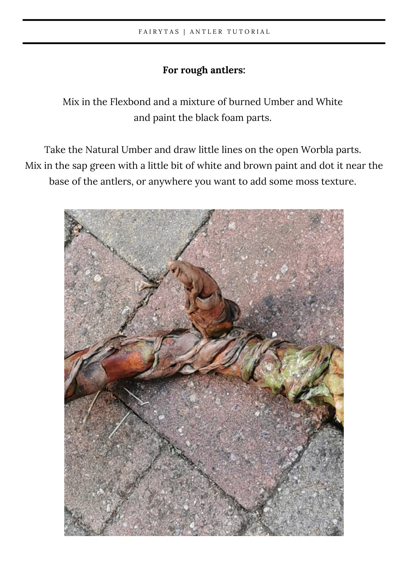 PDF Instant Download Antler Tutorial - Etsy