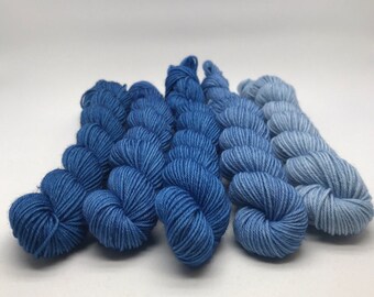 Favorite Jeans Gradient Mini Skein Set - Tough Love