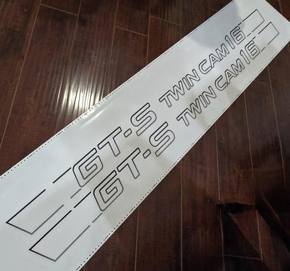 GT-S TWIN CAM 16 or 20 Gradient Graphics For Corolla AE86