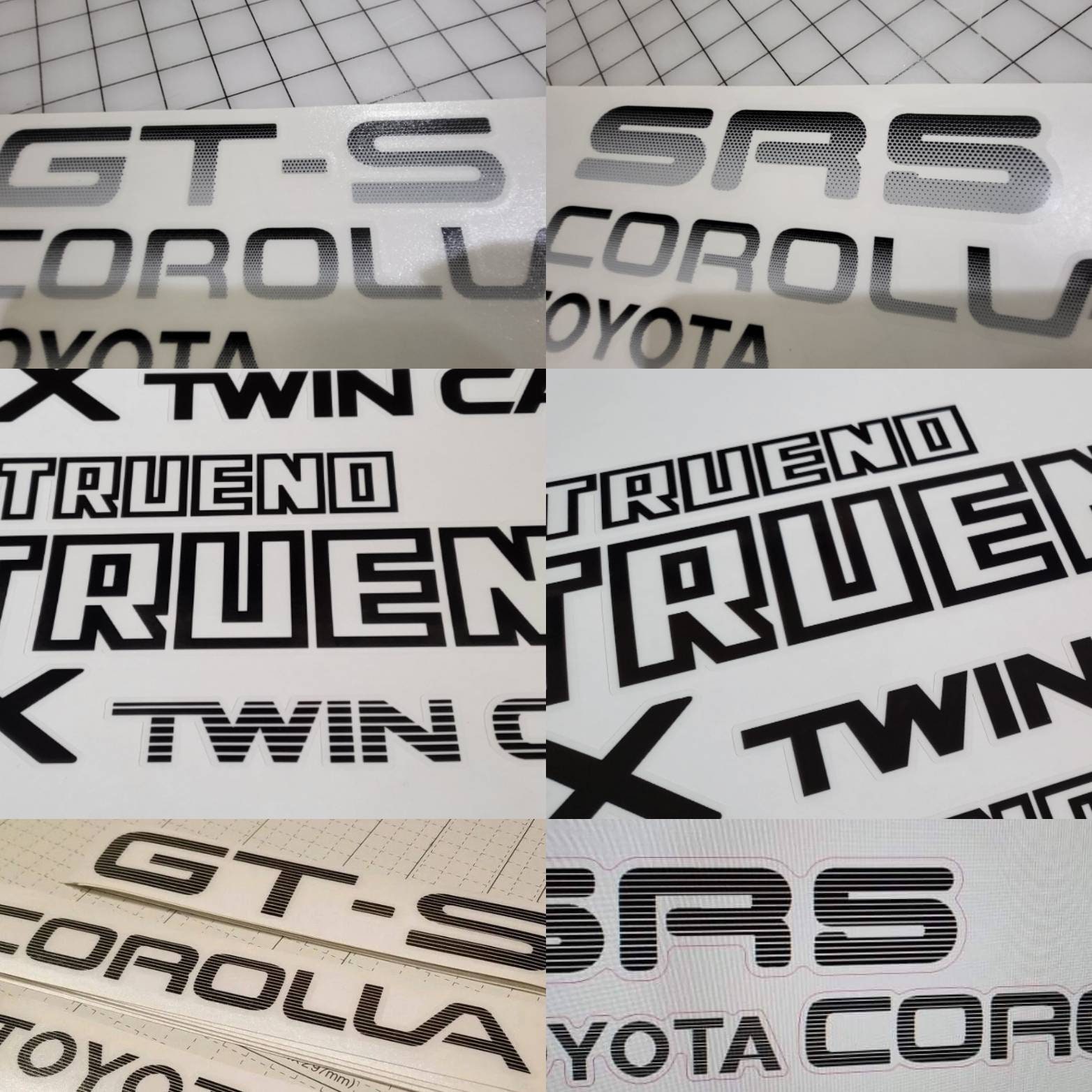 Restoration Trunk Decal Set for AE86 Zenki Kouki Models - Etsy