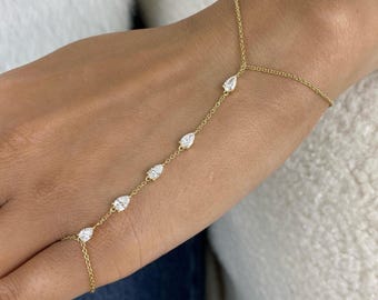 Bracciale a catena con diamanti TCW da 0,9 ct in oro massiccio 14k, diamanti creati in laboratorio CVD E/VVS2 impeccabili, bracciale a catena con diamanti, valutazione GG
