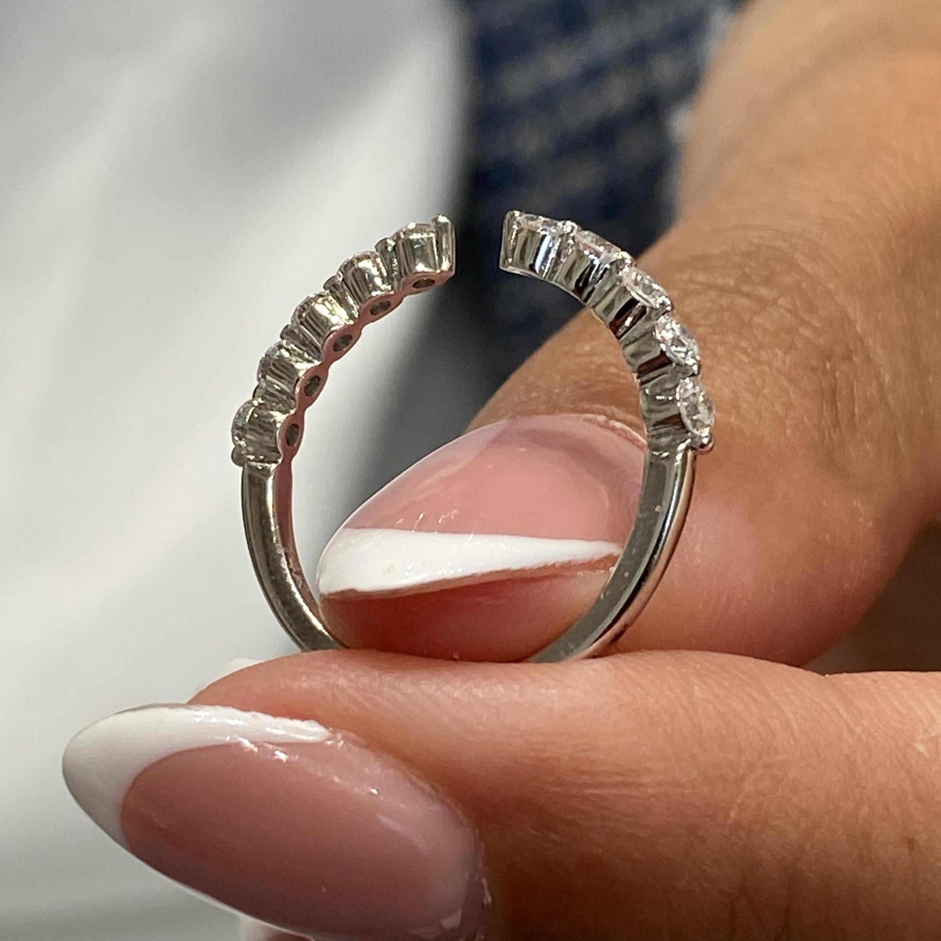 Anello Uomo Stella In Argento 925 Con Diamanti Lab-Created - 2-4 Carati - Vari Taglie