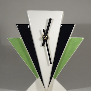 Echo of Deco Art Deco Inspired Manhattan Mantel Clock