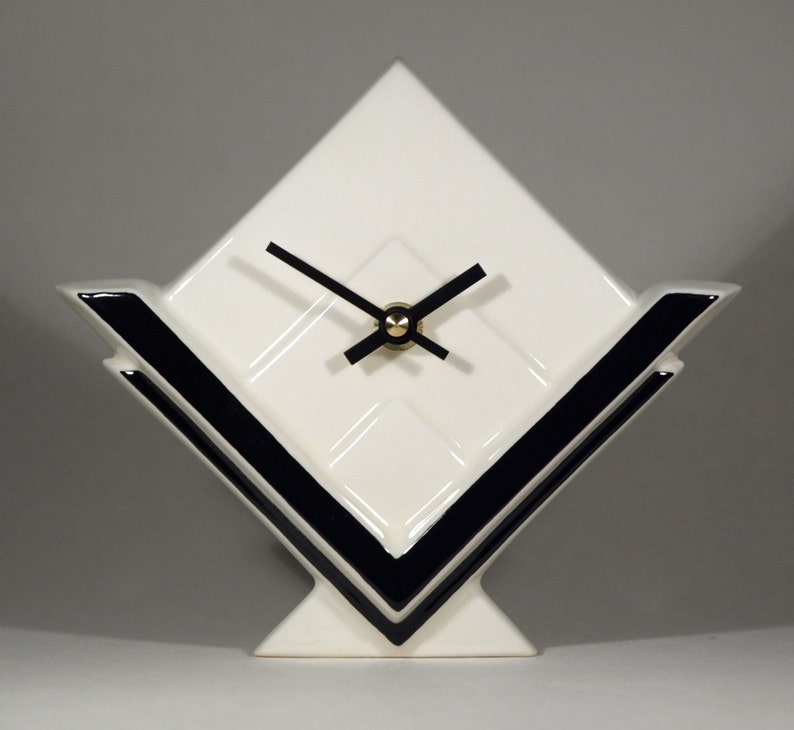 Echo of Deco Art Deco Inspired Marconi 1 Mantel Clock Etsy UK