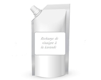 Natural Lavender lotion refill: cleansing, purifying and tonic for facial and body