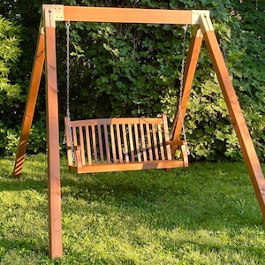 PRE-SEASON SALE! Ultra Heavy Duty Swing Set Brackets for Building Porch Swing or Garden Swing. U.S.A. Made!