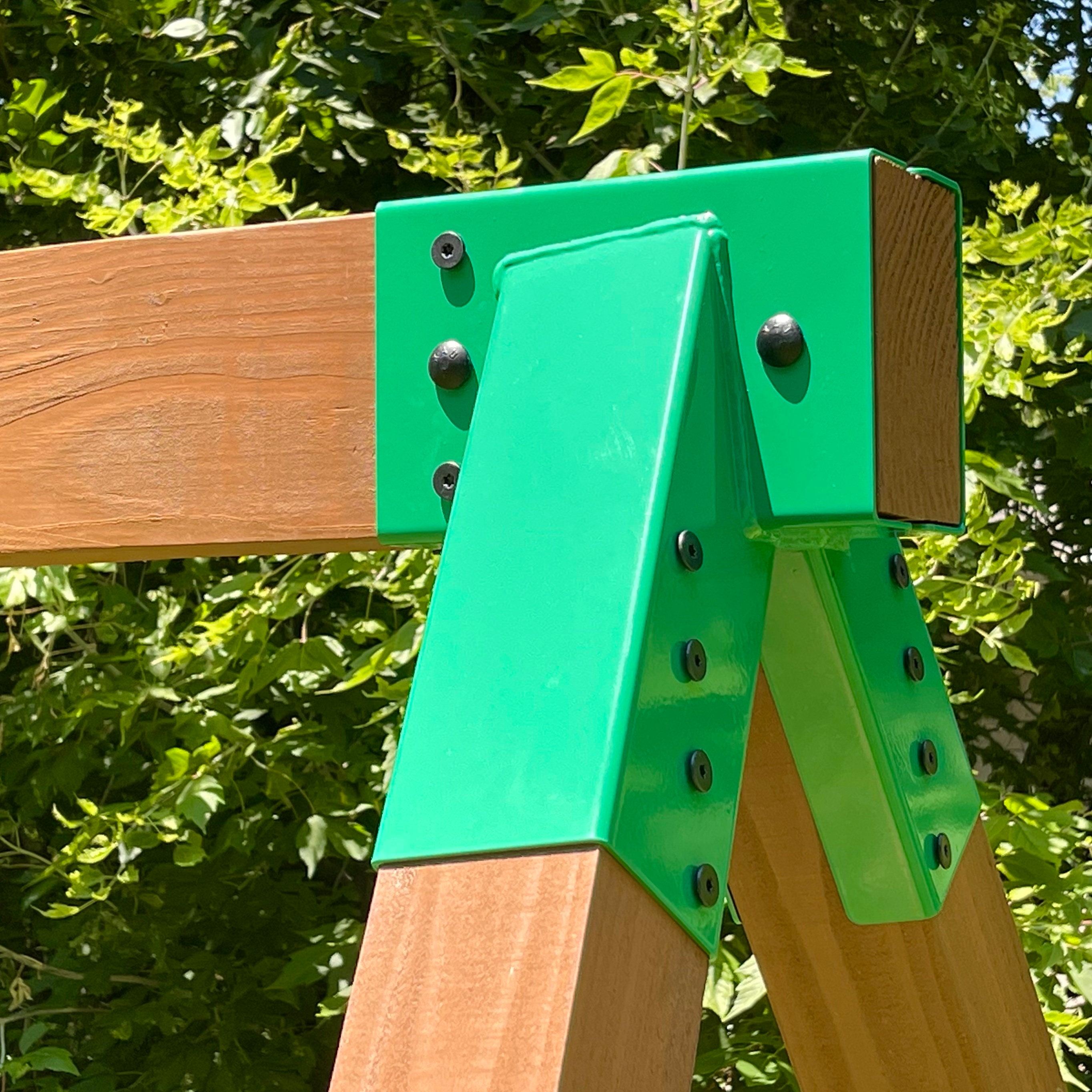 LABOR DAY SALE! Swing Set Bracket Ultra Heavy Duty for Building Wooden Swing Set A-Frame. U.S.A. Made.