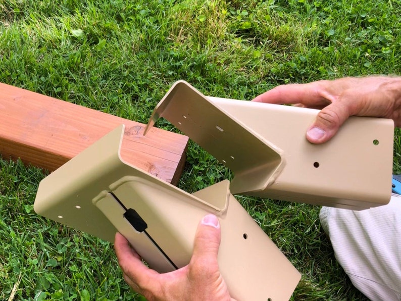 Pair Premium Brackets for Wooden Swing Set Aframe Etsy