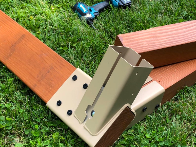 Pair Premium Brackets for Wooden Swing Set Aframe Etsy