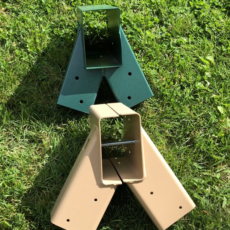 Pair Premium Brackets for Wooden Swing Set Aframe Etsy