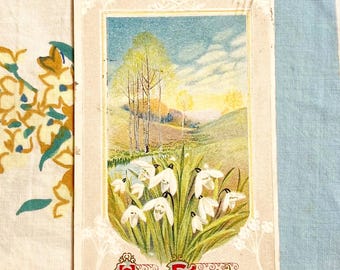 Easter Postcard, Happy Eastertide Postcard, 1912