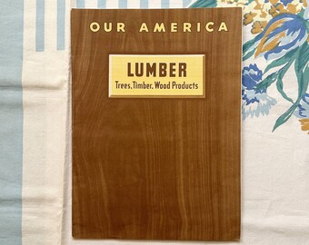 Our America, Lumber Workbook, Coca Cola Company, 1950s