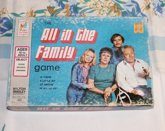 All In The Family Card Game, 1972 Milton Bradley (NOT complete)