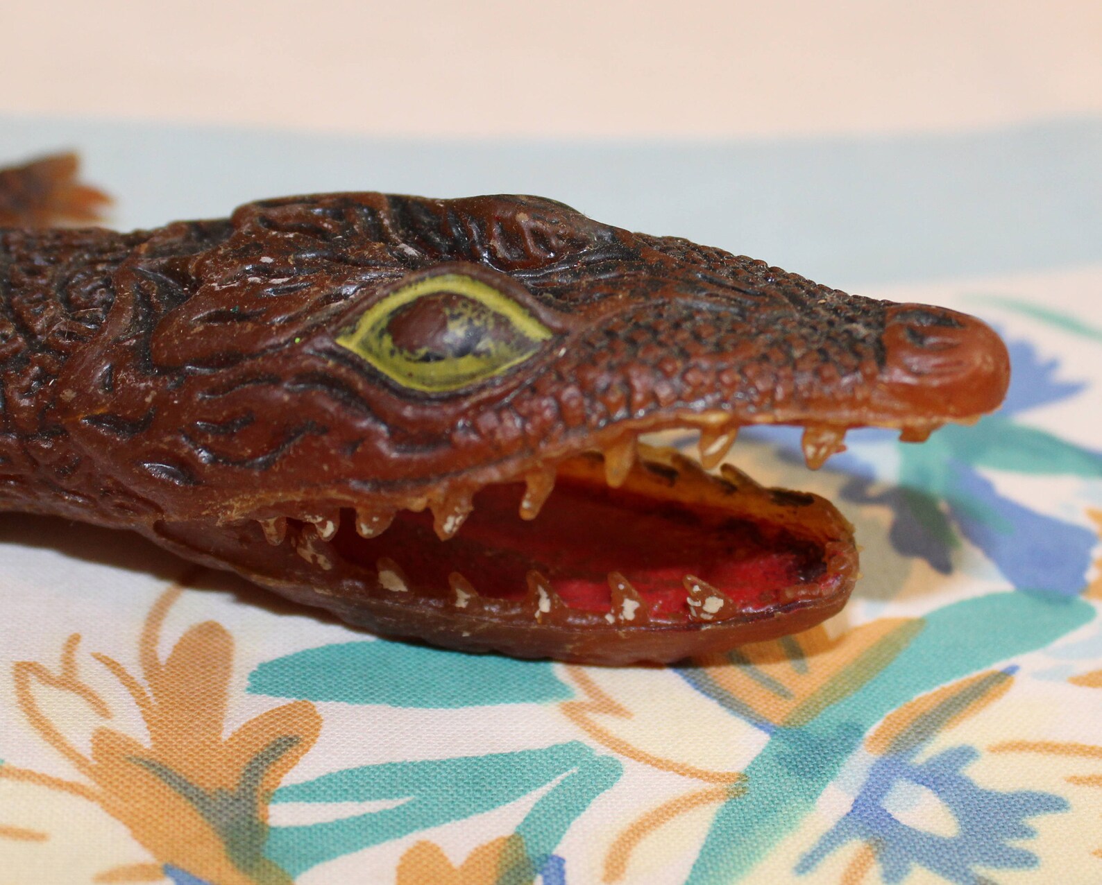 Alligator Rubber Alligator Toy Alligator Imperial Toys Etsy