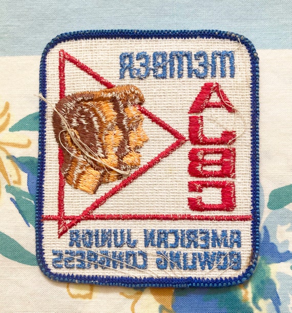 Bowling patch, American Junior Bowling Congress, … - image 2
