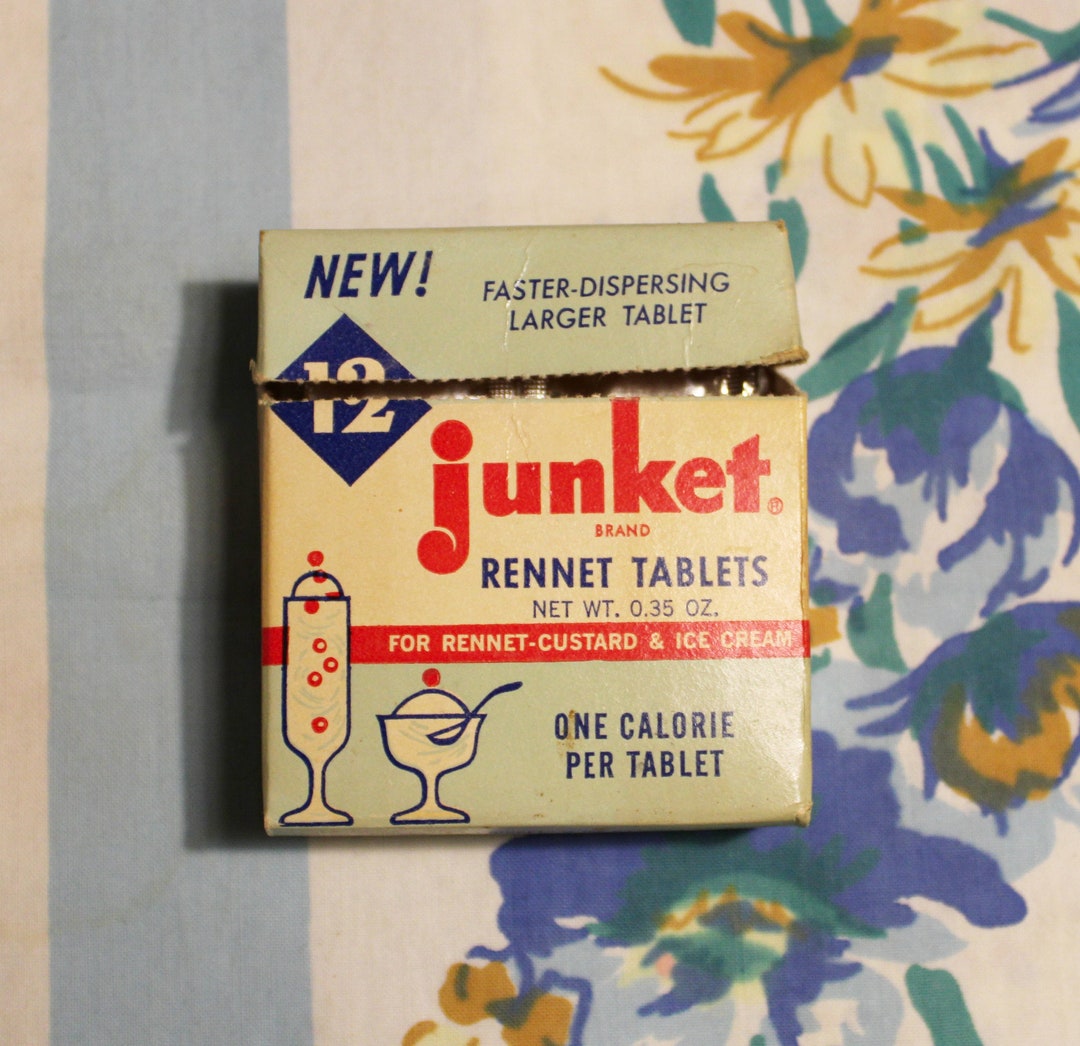 Junket Tablets 1960s Etsy