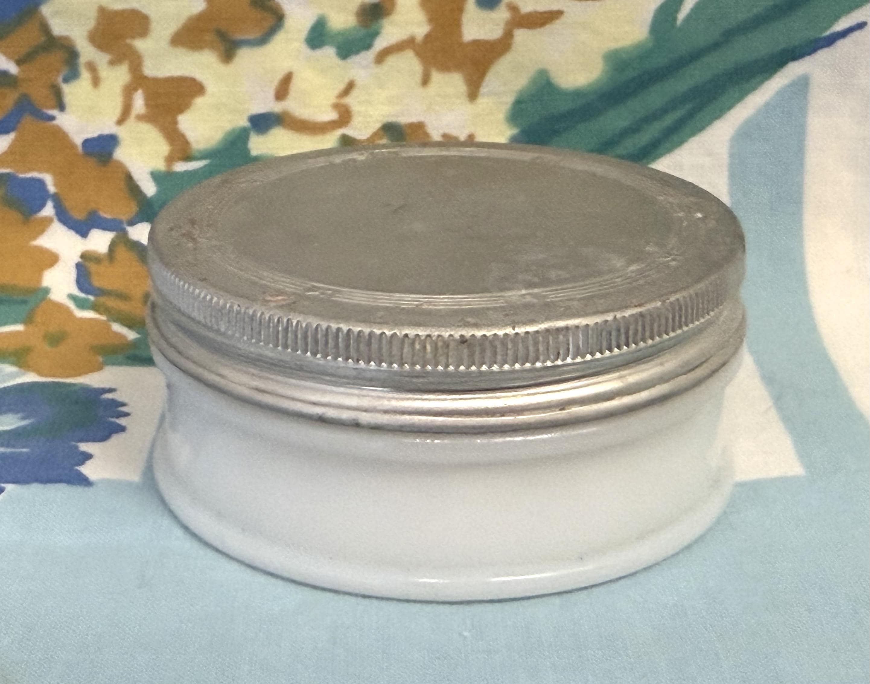 Vintage Milk Glass Product Jars - Etsy