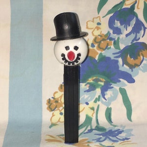 Snowman Pez Dispenser, 1970s image 1