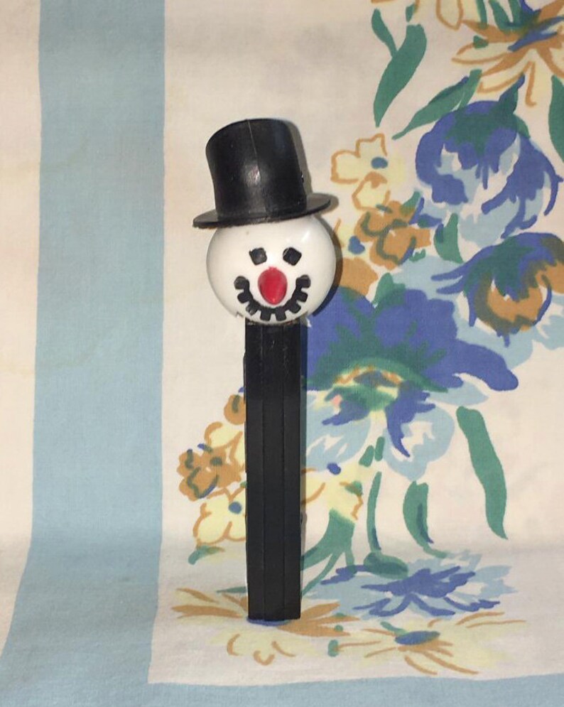 Snowman Pez Dispenser, 1970s image 1