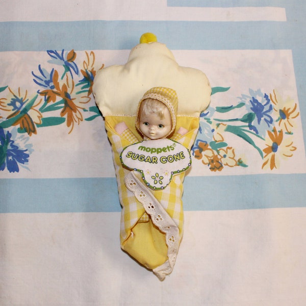 Moppet's Sugar Cone Doll, Knickerbocker toy, Moppets Doll