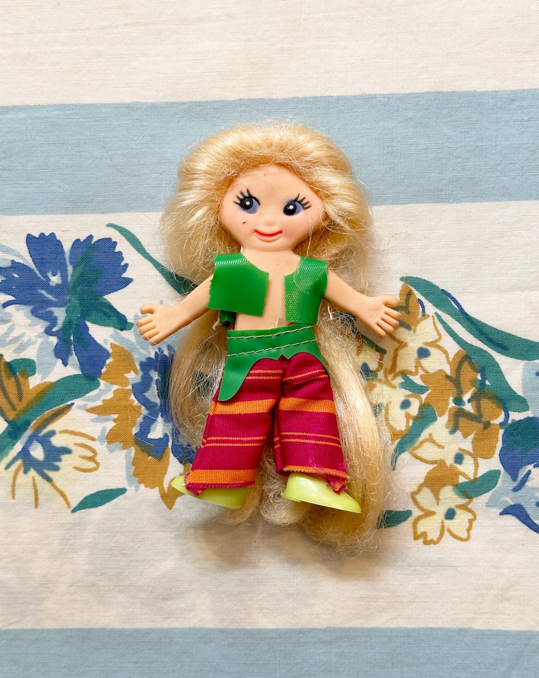 当時物　FLATSY人形　2個セット Flatsy Doll, Flat Rubber Doll, Ideal Toys, 1969 - Etsy