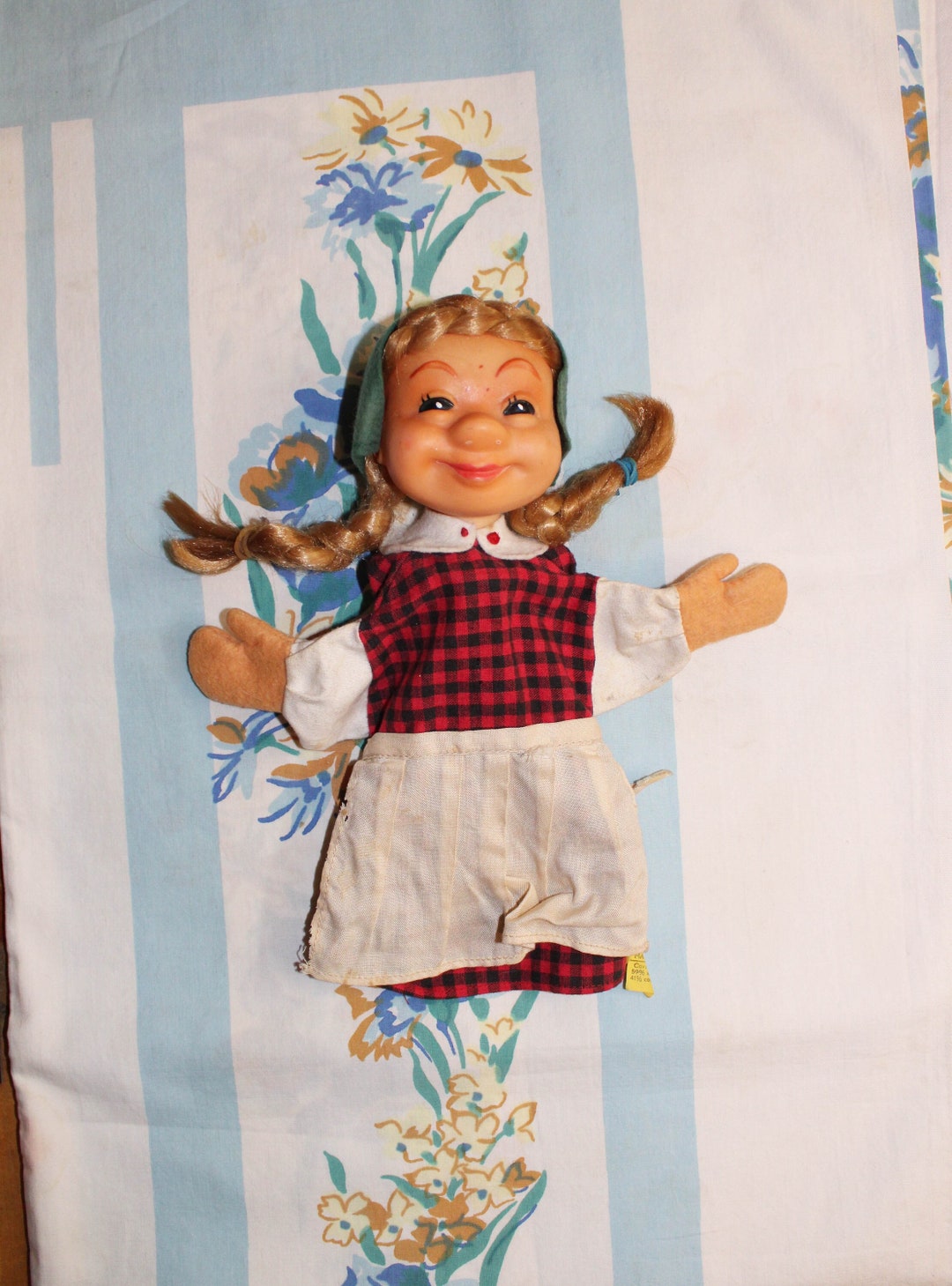 Gretel Hand Puppet, Steiff Hand Puppet, Vintage Etsy