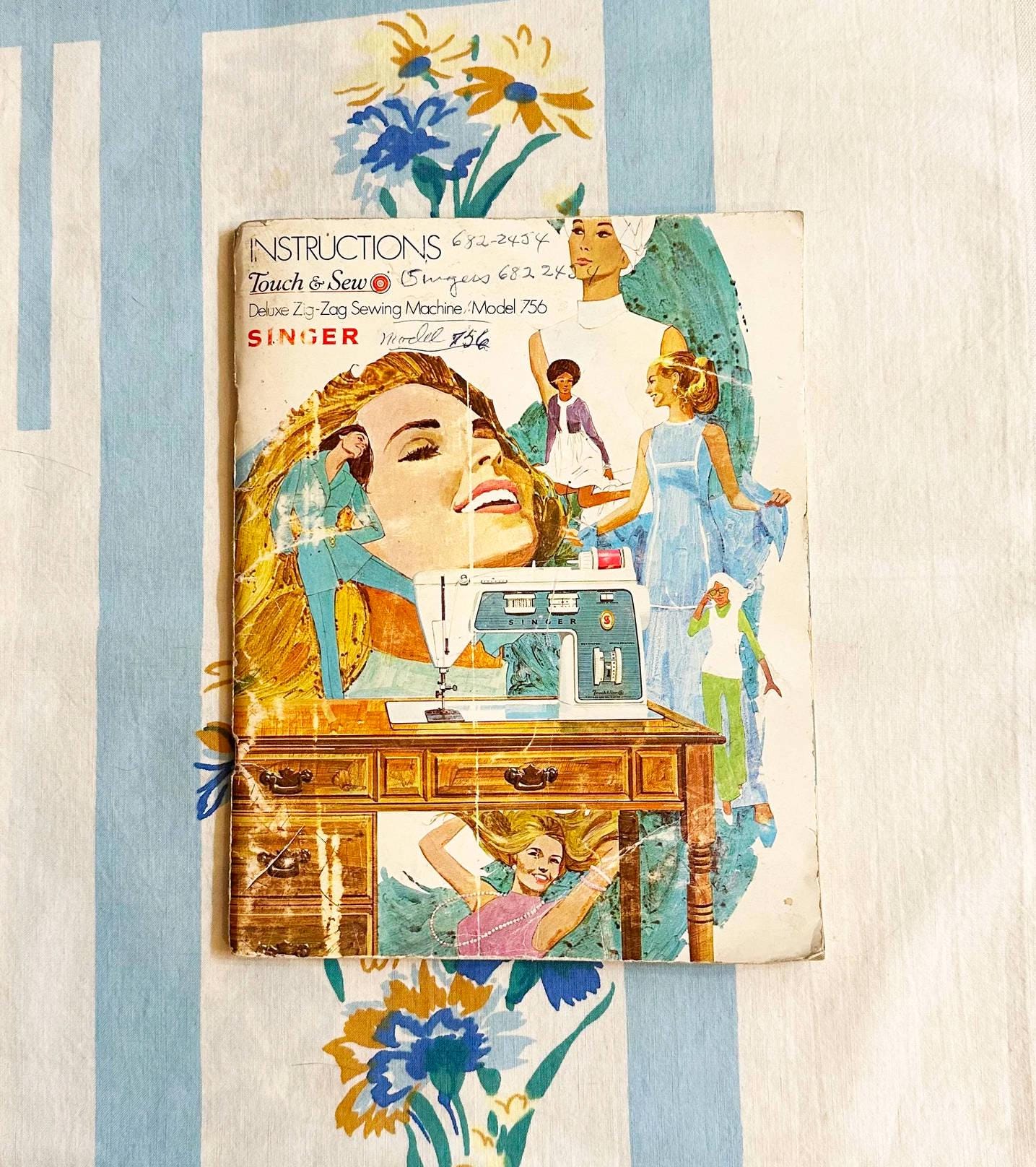 Touch & Sew Singer Sewing Machine Manual, Zig-zag Sewing Machine