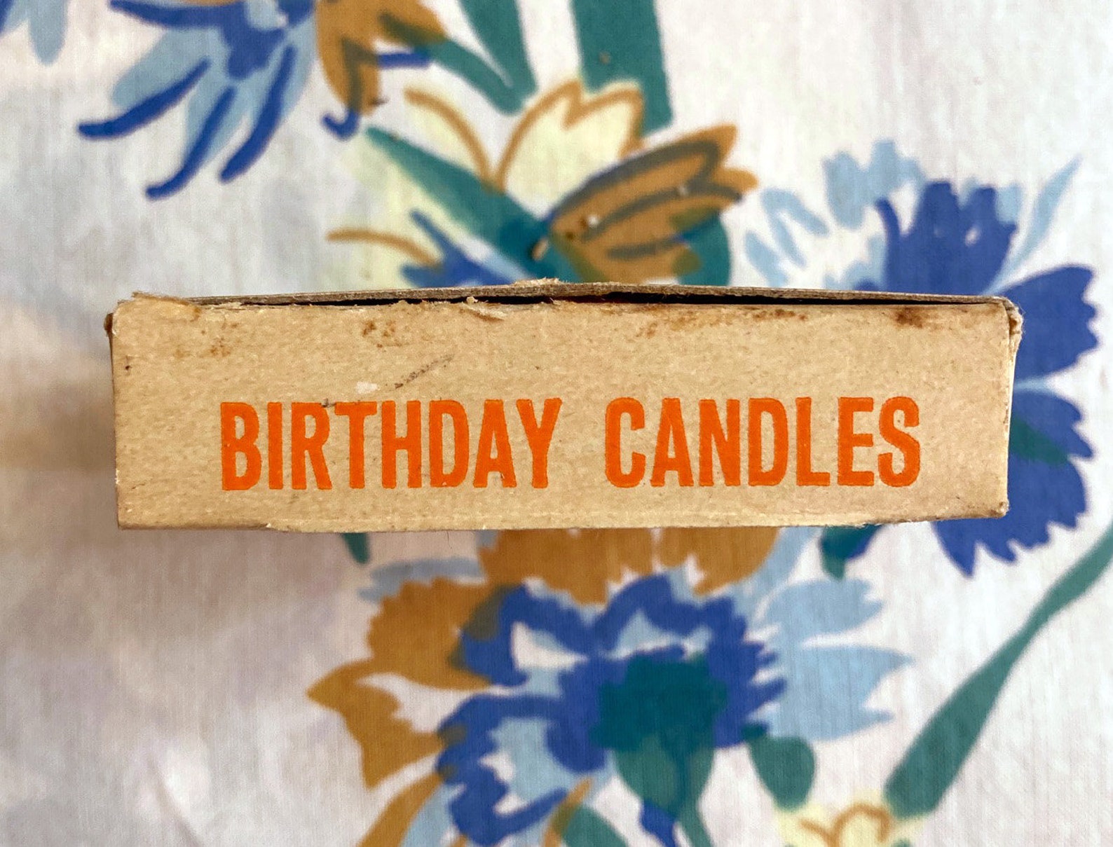 Birthday Candles Esso/exxon Gas Station Premium 1950s Etsy