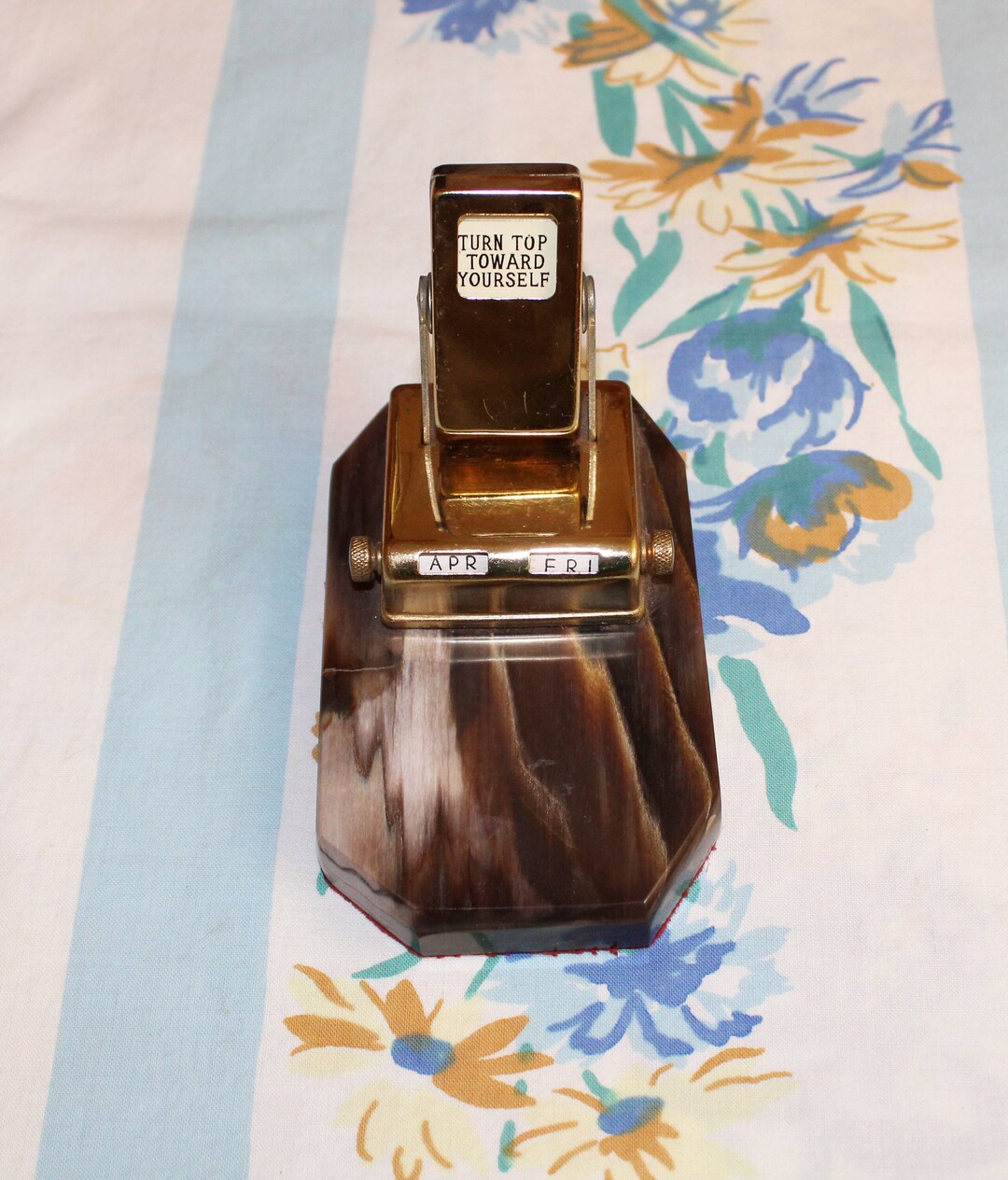 Desk Calendar Art Deco Desk Calendar Vintage Etsy